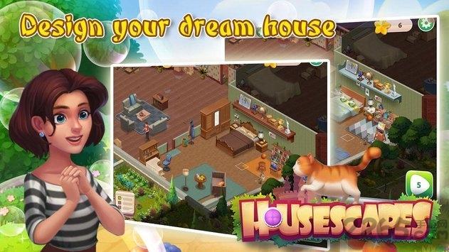 梦幻小屋开心家园游戏下载,梦幻小屋开心家园,三消游戏